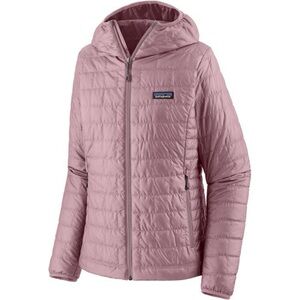 Patagonia Nano Puff Insulated Hoody - Women's in Stormy Mauve Size XL